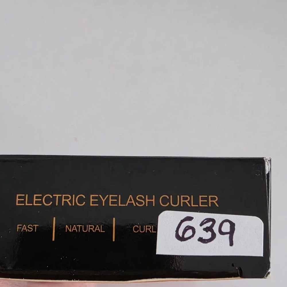 HeatedGirls JM-T10 Electric Eyelash Curler Heated Lash Lifter Black Rose Gold